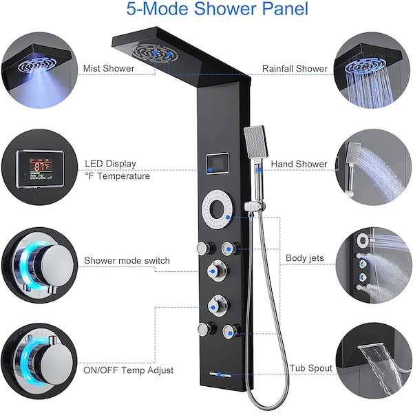 7.8-in. W Shower Panel_